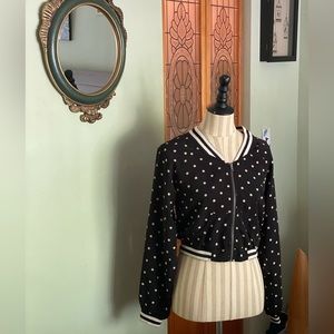 Beautiful polka dots Jacket! 🤩🤩🤩
